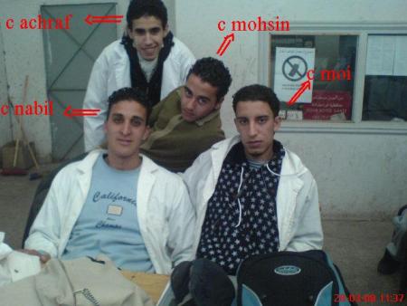 c moi et achref tiraline et nabil et mohsin!!!!